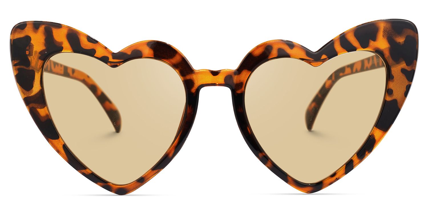 Monkina Heart Tortoise Sunglasses | ZEELOOL UK0