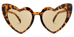 Monkina Heart Tortoise Sunglasses0