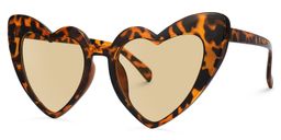 Monkina Heart Tortoise Sunglasses1