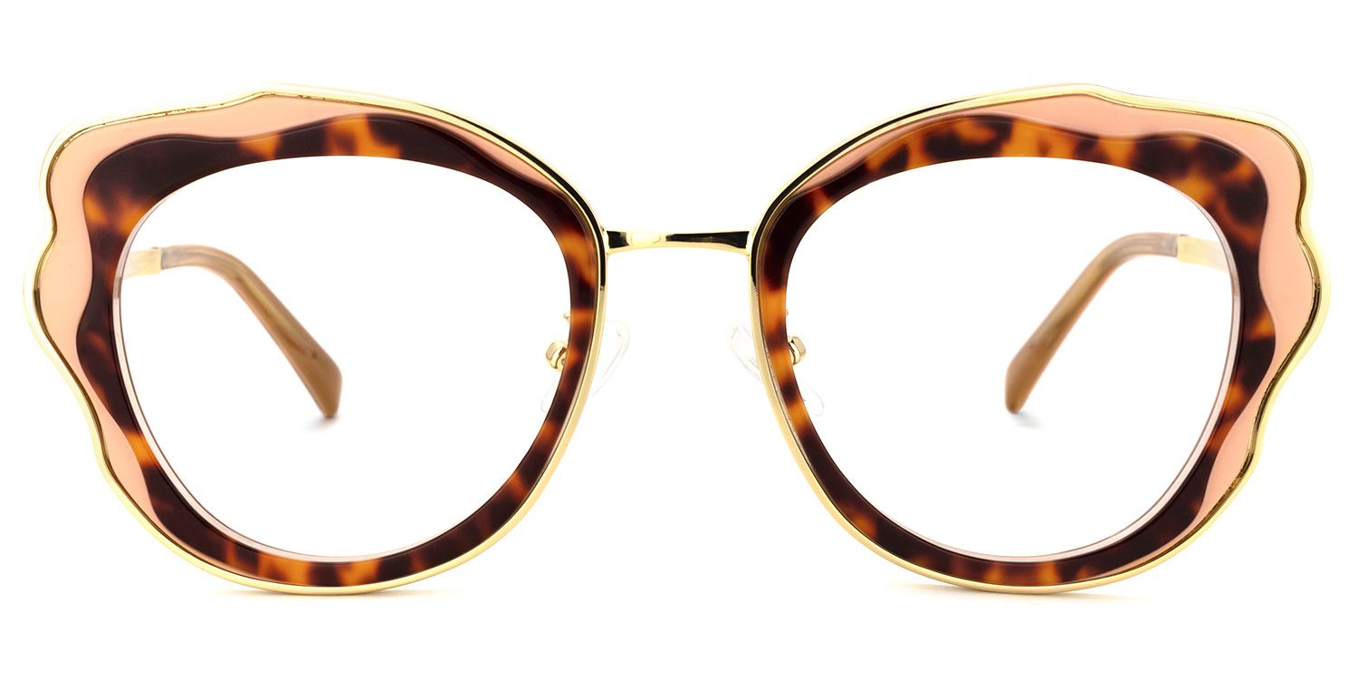 Christie Geometric Tortoise Glasses | ZEELOOL UK0