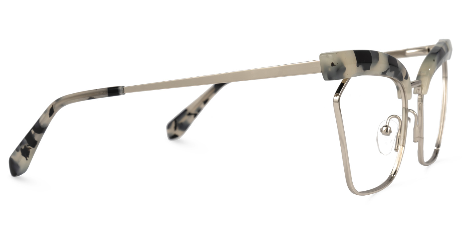 Tiffani Browline Light-Tortoise Glasses | ZEELOOL UK2