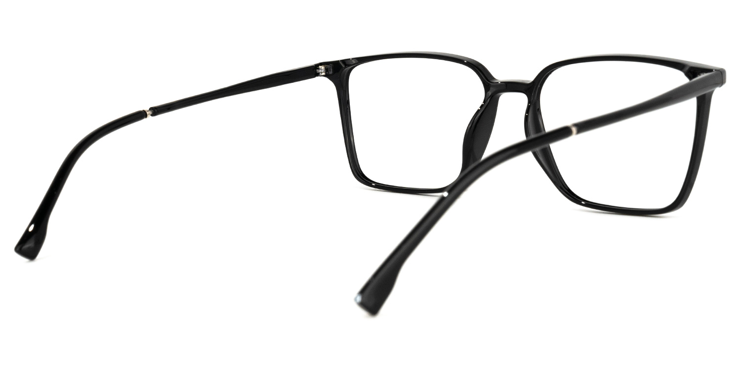 Raytina Square Black Glasses3