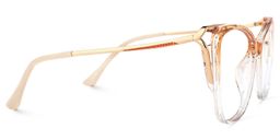 Oatis Cateye Clear Glasses2