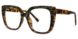 Brenda Square Camouflage Glasses1