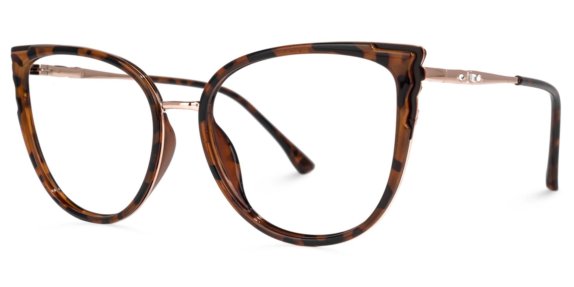 Estrada Cateye Tortoise Glasses | ZEELOOL UK1