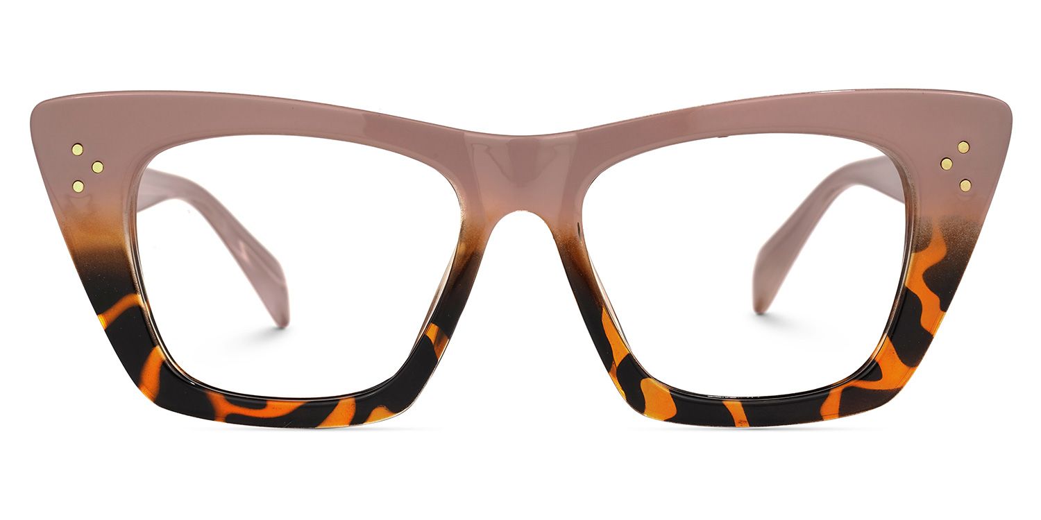 Giles Cateye Two-Tone Glasses | ZEELOOL UK0