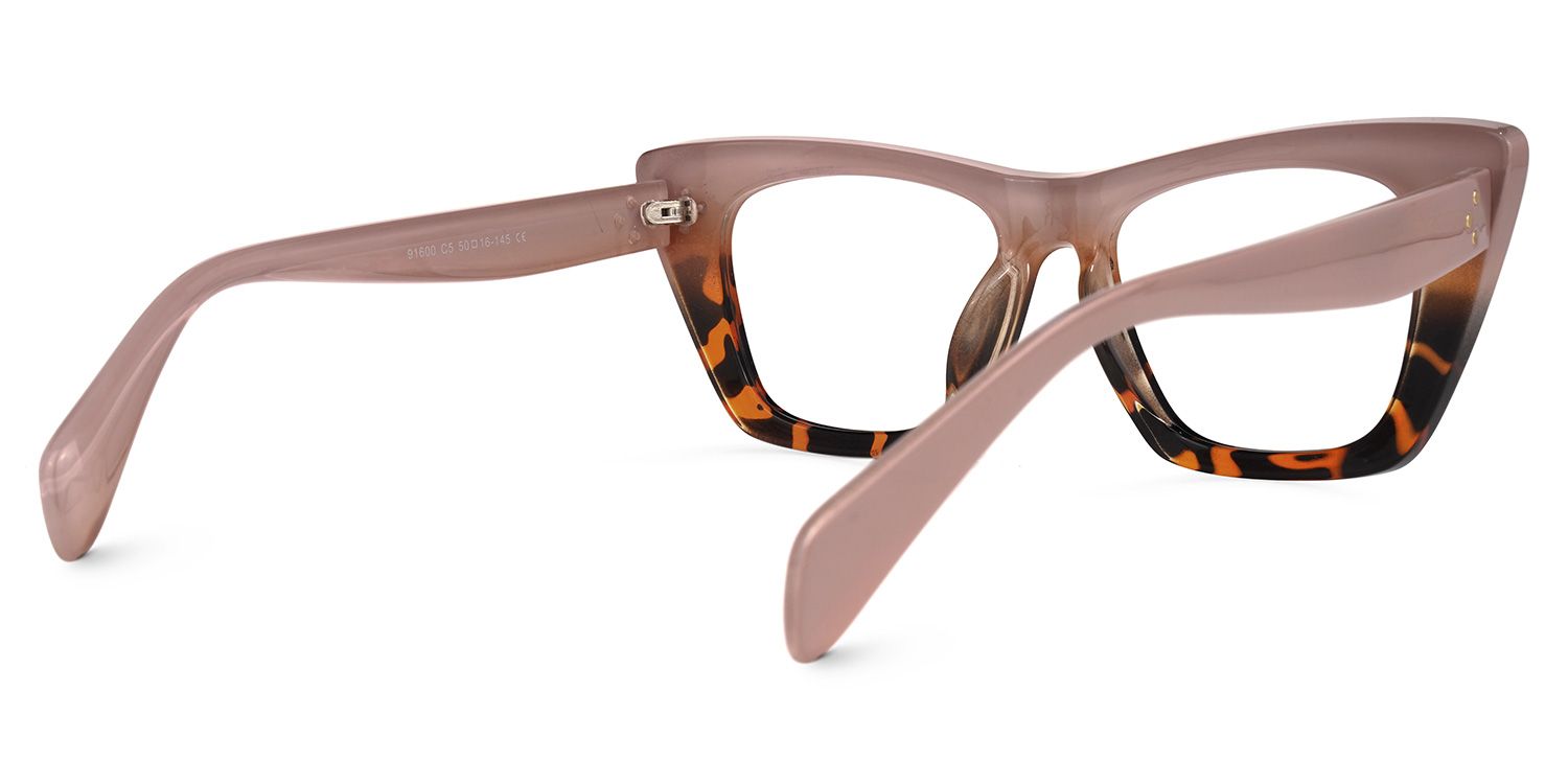 Giles Cateye Two-Tone Glasses | ZEELOOL UK3