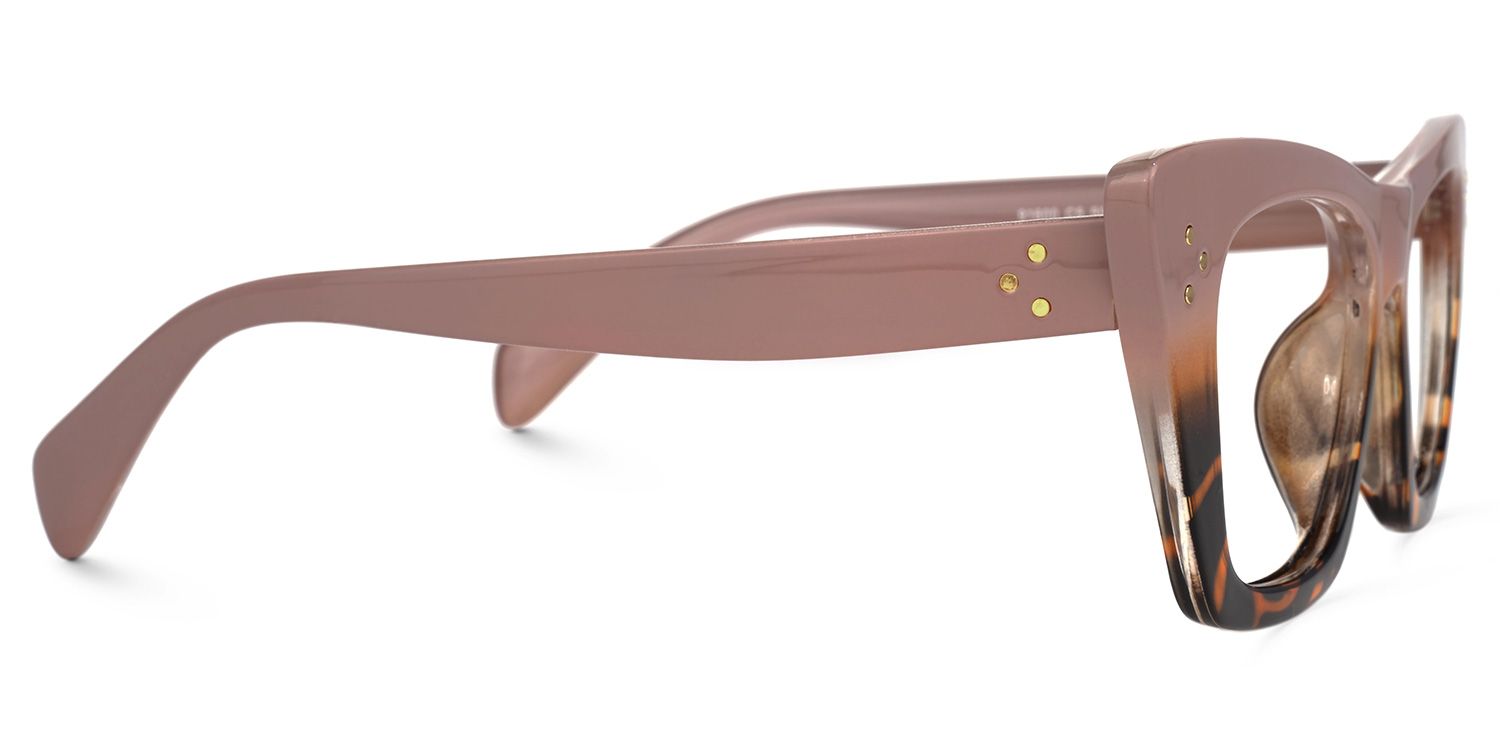 Giles Cateye Two-Tone Glasses | ZEELOOL UK2