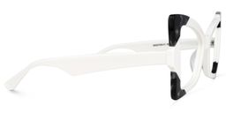 Joanie Geometric White Glasses3