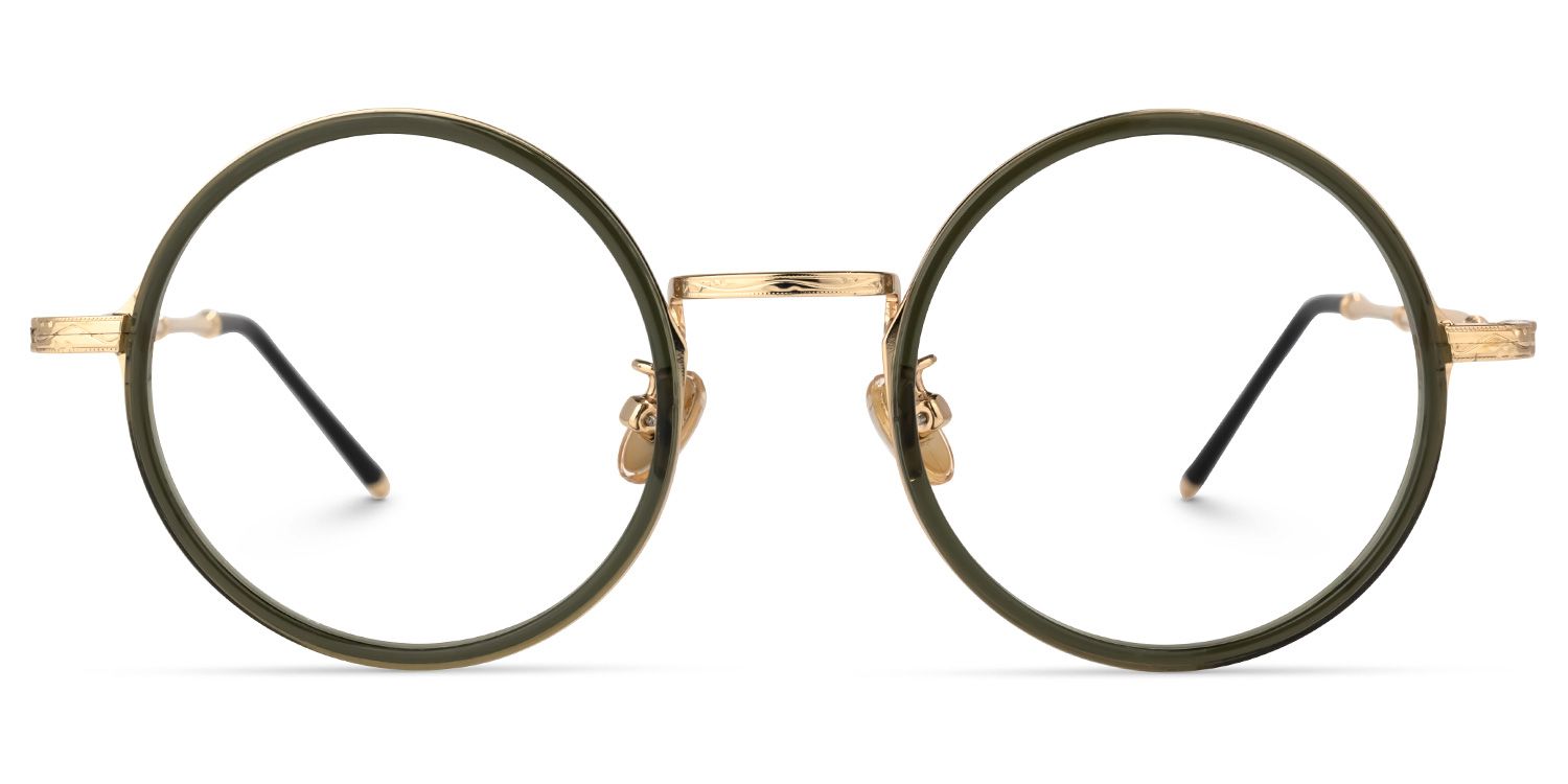 Glory Round Black Glasses | ZEELOOL UK0