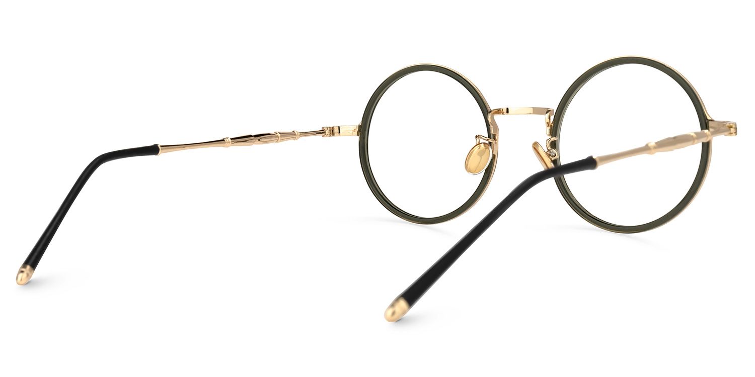 Glory Round Black Glasses | ZEELOOL UK3