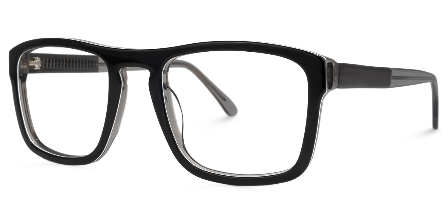 Barbee Square Black Glasses1