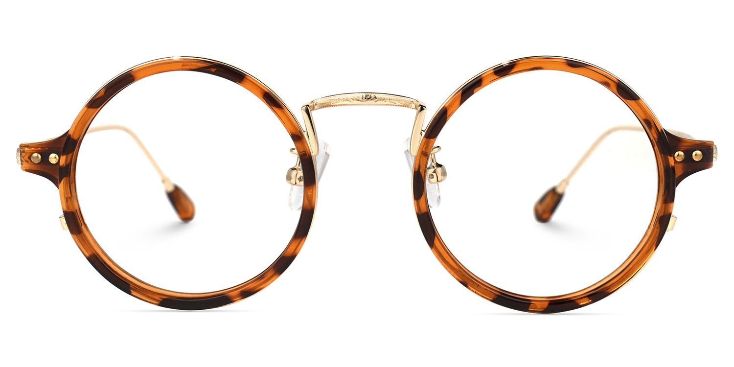 Ortiz Round Tortoise Glasses | ZEELOOL UK0