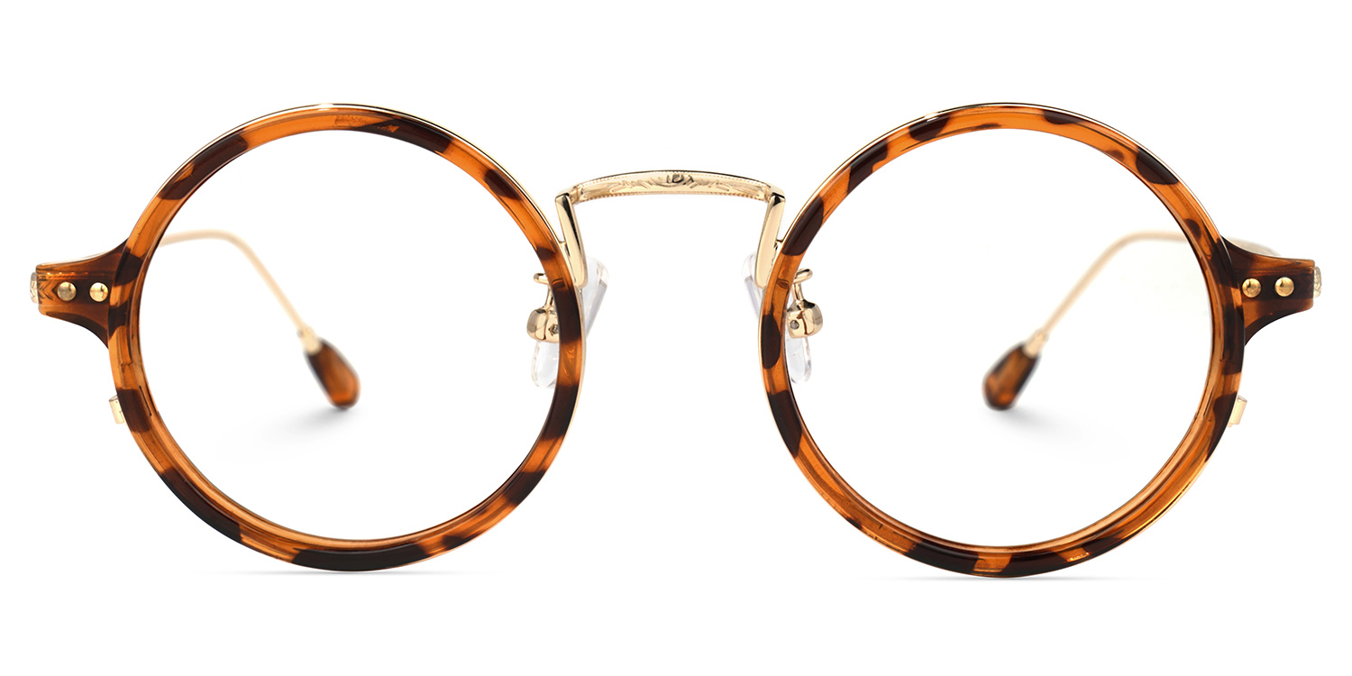 Ortiz Round Tortoise Glasses | ZEELOOL UK0