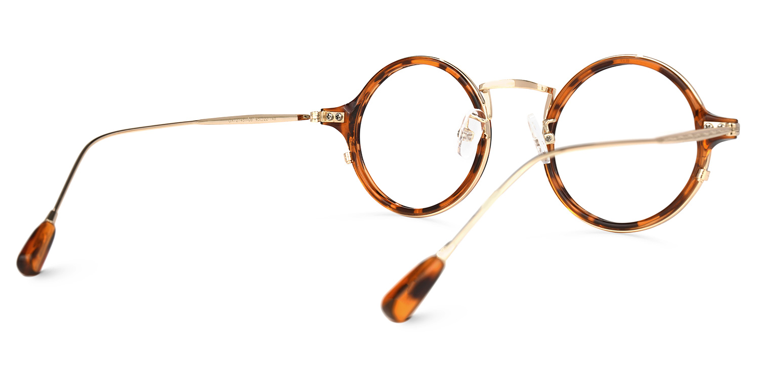 Ortiz Round Tortoise Glasses | ZEELOOL UK2