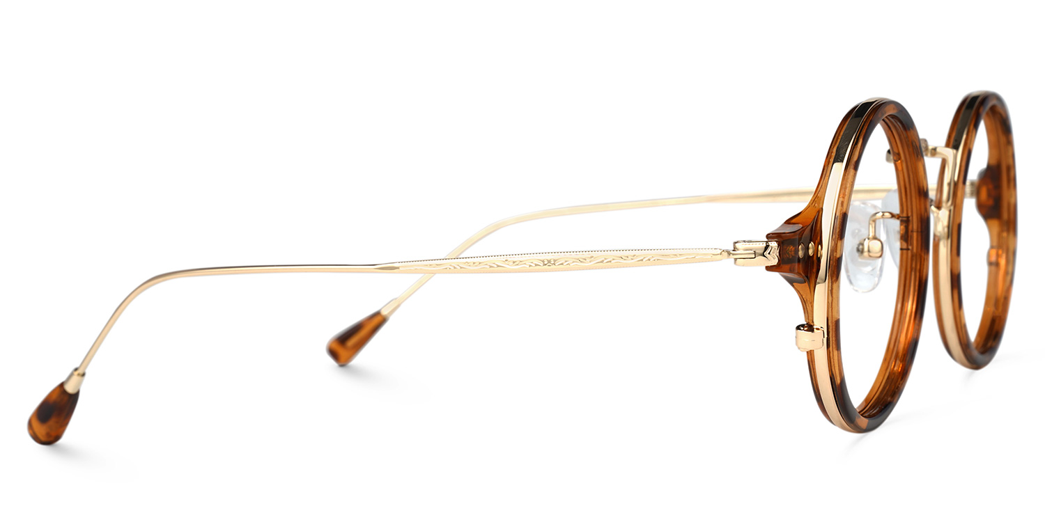 Ortiz Round Tortoise Glasses | ZEELOOL UK3