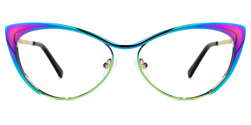 Ellen Iridescent Cat eye Glasses