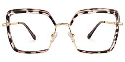 Cordaro Square Clear Tortoise Shell Glasses1