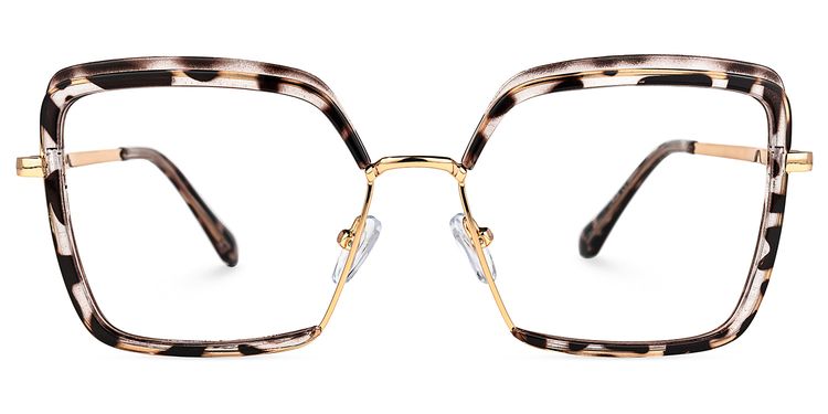 Cordaro Square Clear Tortoise Shell Glasses