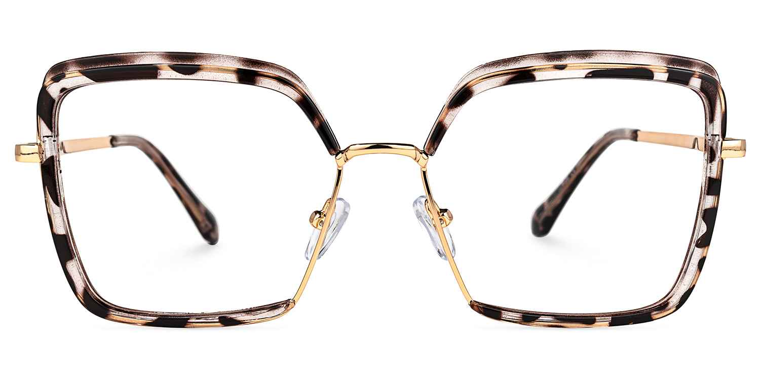 Cordaro Square Clear Tortoise Shell Glasses