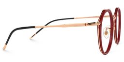 Gentry Geometric Red Glasses3