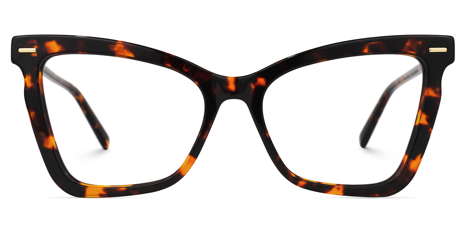 Martina Cateye Tortoise Glasses | ZEELOOL UK0
