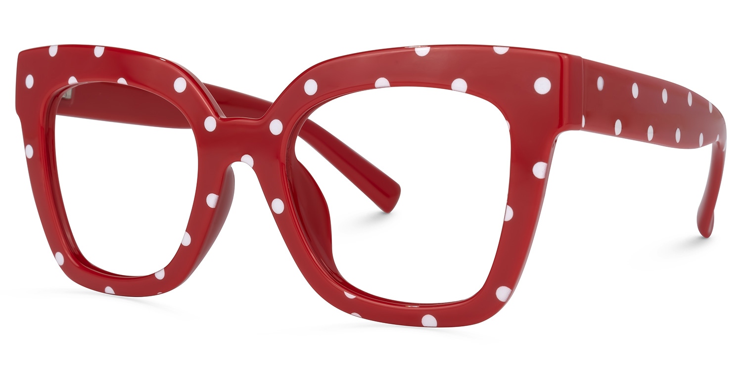 Malcolm Square Red-Dot Glasses1