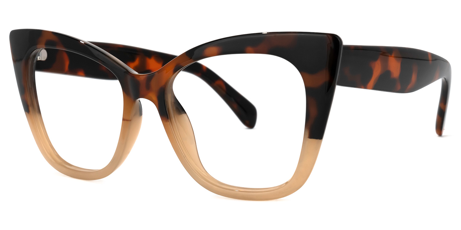 Royster Cateye Tawny Glasses | ZEELOOL UK1