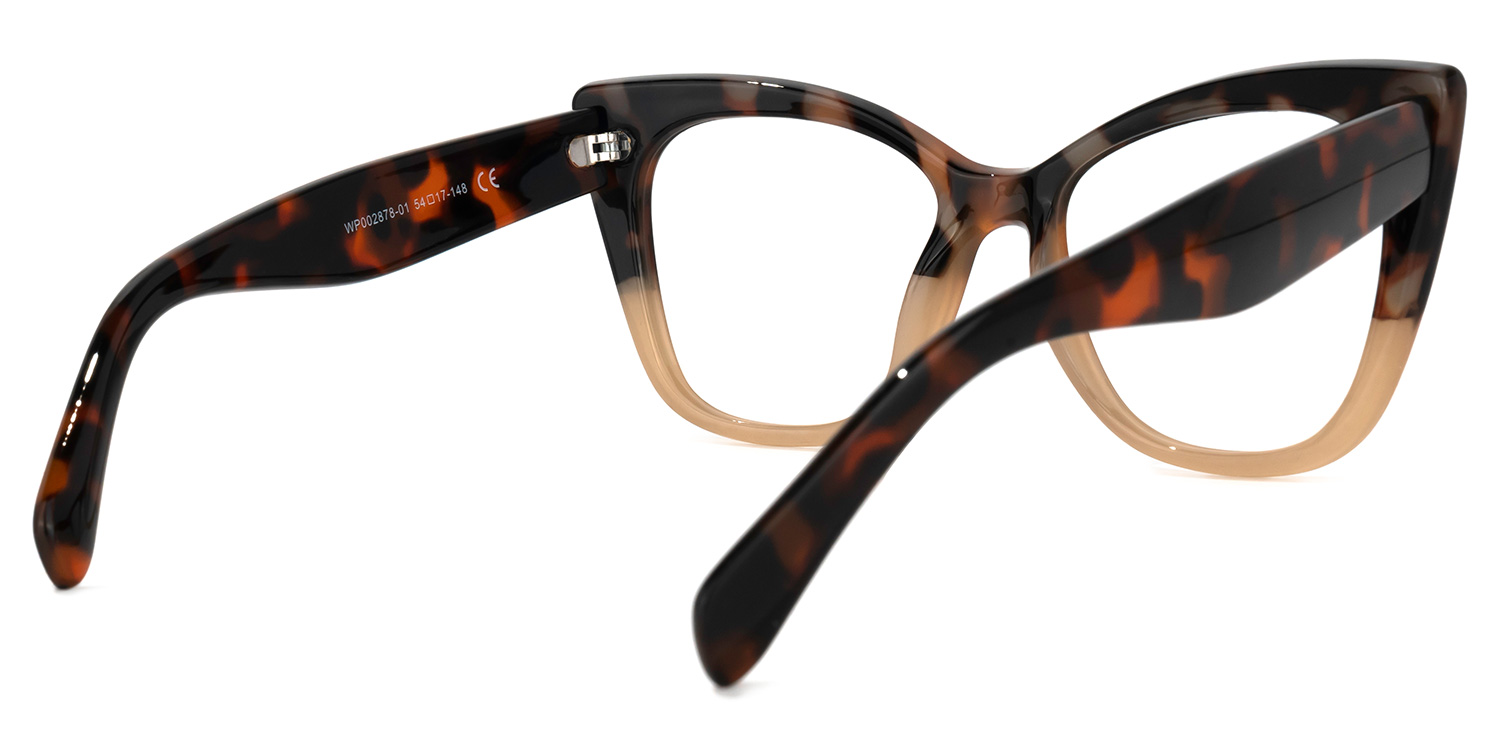 Royster Cateye Tawny Glasses | ZEELOOL UK3