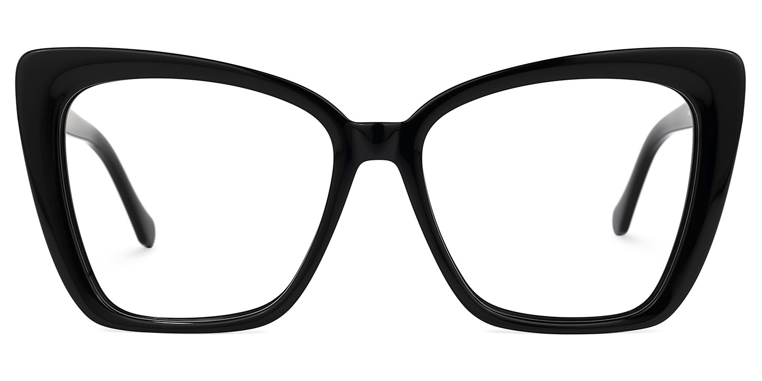 Shanell Butterfly Black Eyeglasses and Glasses Frames0