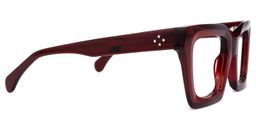 Lobo Square Red Glasses3