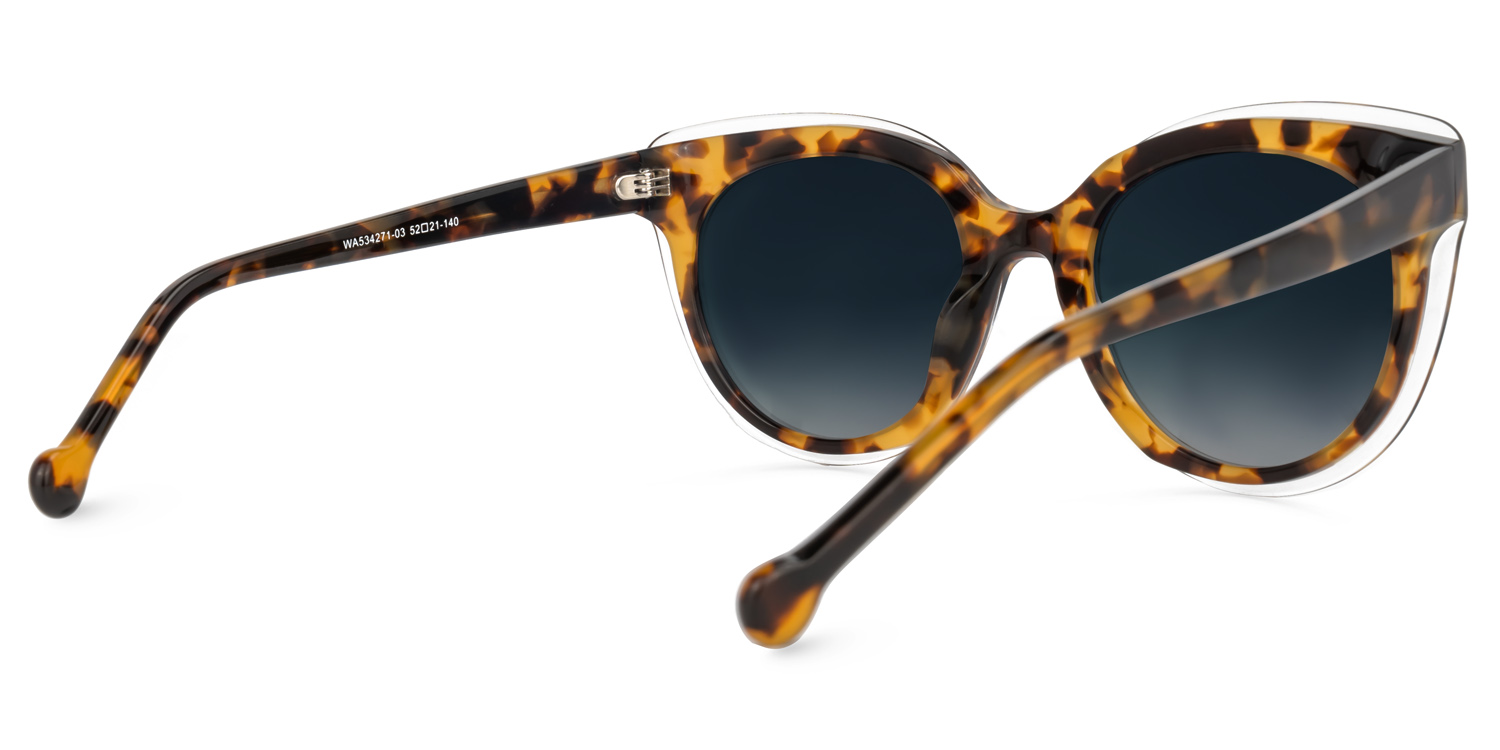 Lakiea Cateye Tortoise Sunglasses | ZEELOOL UK2