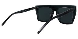 Kenya Square Gray Glasses3