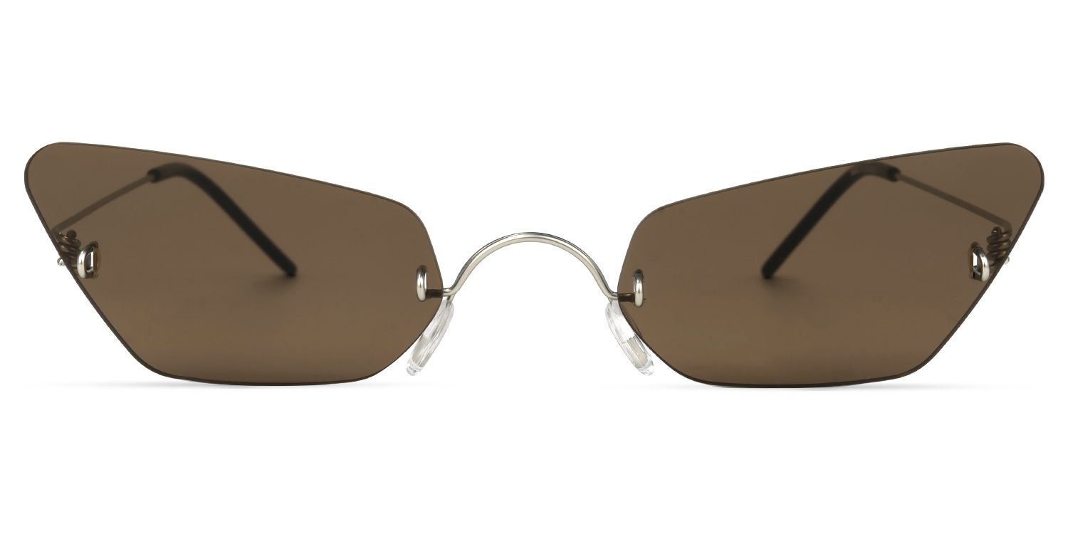 Mathis Cateye Brown Sunglasses | ZEELOOL UK0