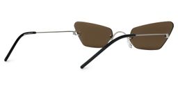 Mathis Cateye Brown Sunglasses2