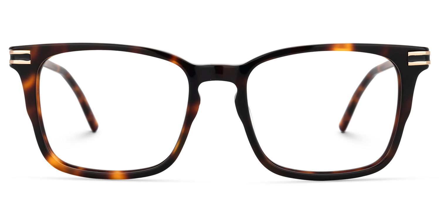 Kornelia Square Tortoise Glasses | ZEELOOL UK0