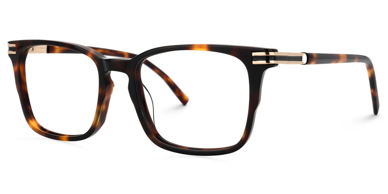 Kornelia Square Tortoise Glasses | ZEELOOL UK1