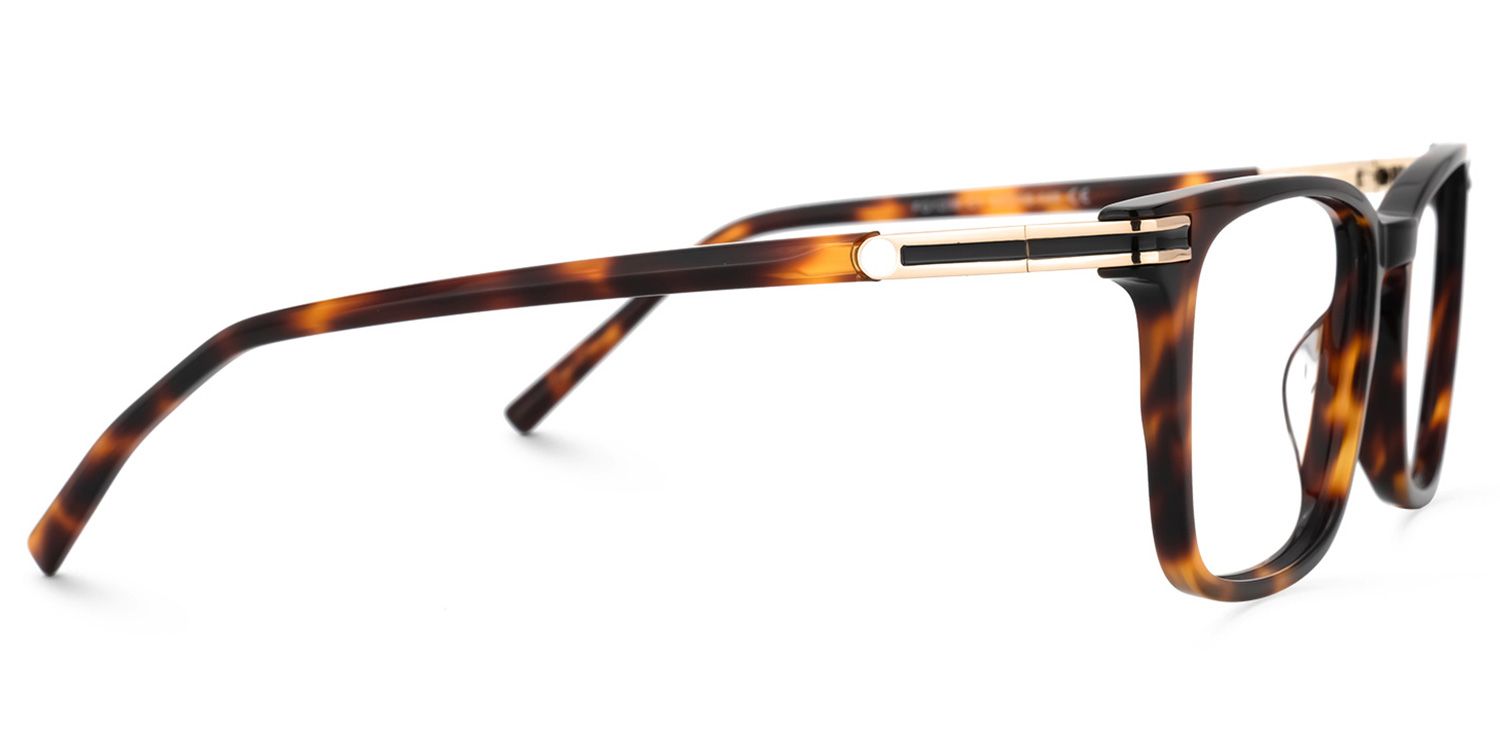 Kornelia Square Tortoise Glasses | ZEELOOL UK3