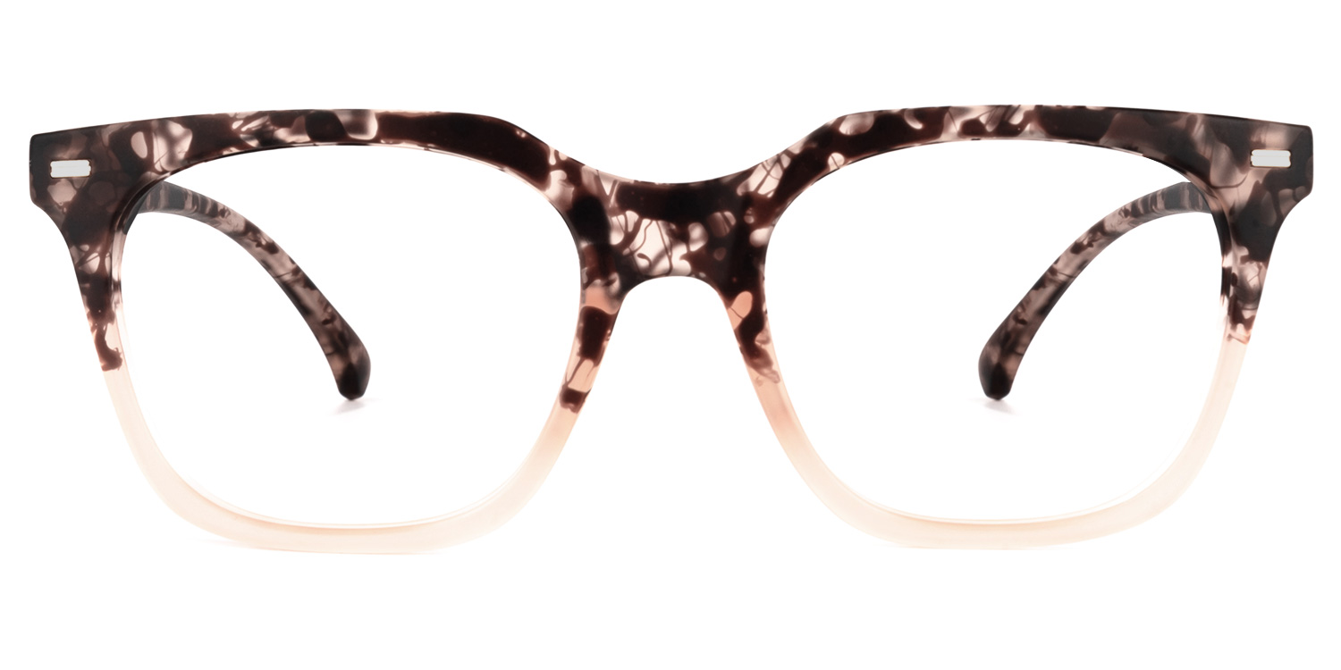 Matias Square Two-Tone Glasses | ZEELOOL UK0