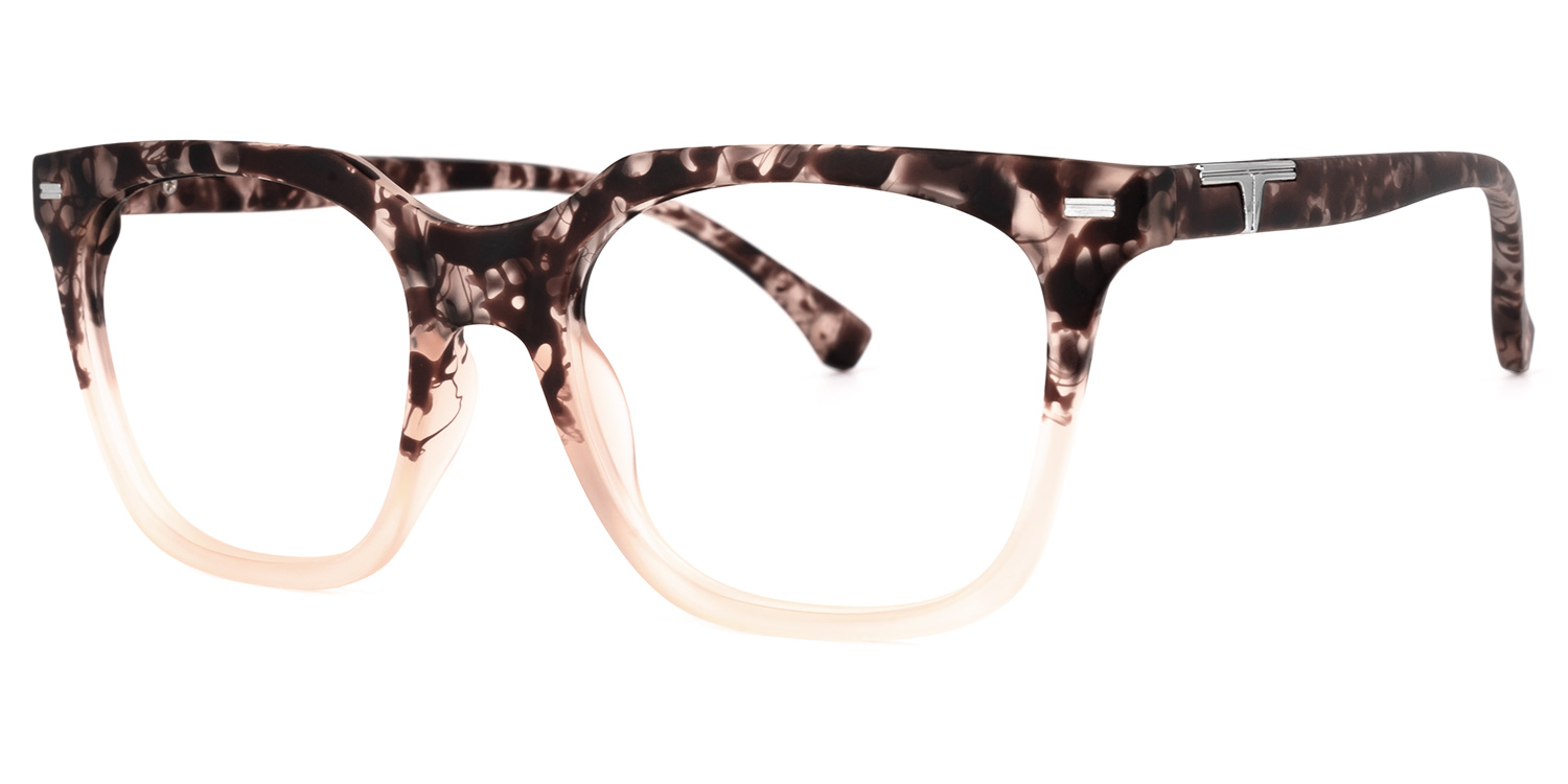 Matias Square Two-Tone Glasses | ZEELOOL UK1