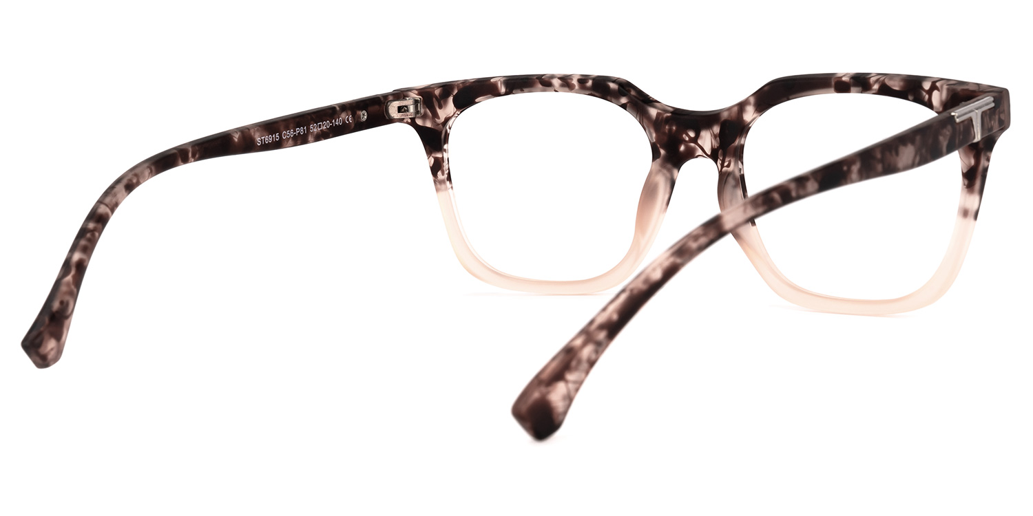 Matias Square Two-Tone Glasses | ZEELOOL UK3