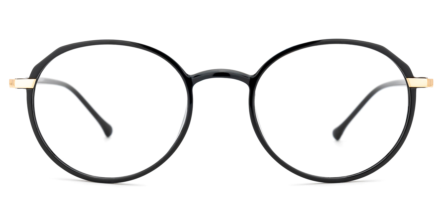 Billy Round Black Glasses | ZEELOOL UK0
