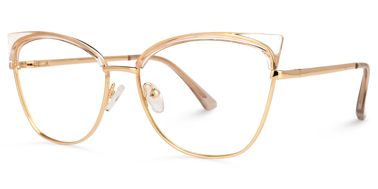 Whaley Cateye Clear Glasses | ZEELOOL UK1