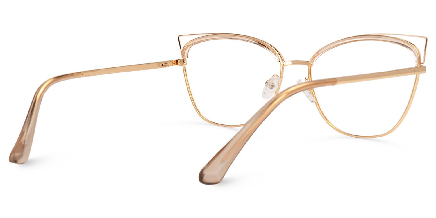 Whaley Cateye Clear Glasses | ZEELOOL UK3