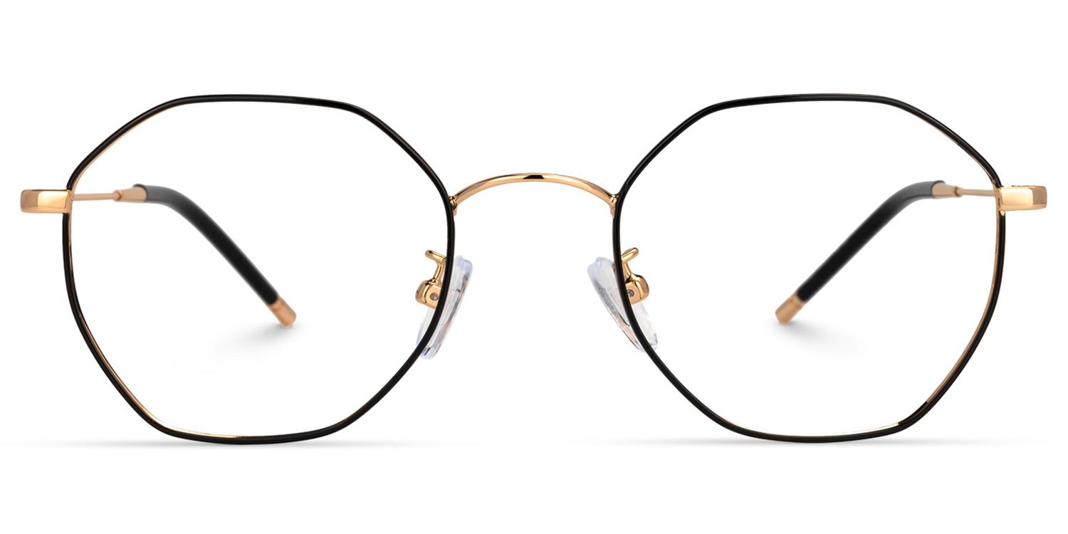 Reyes Geometric Black Glasses | ZEELOOL UK0