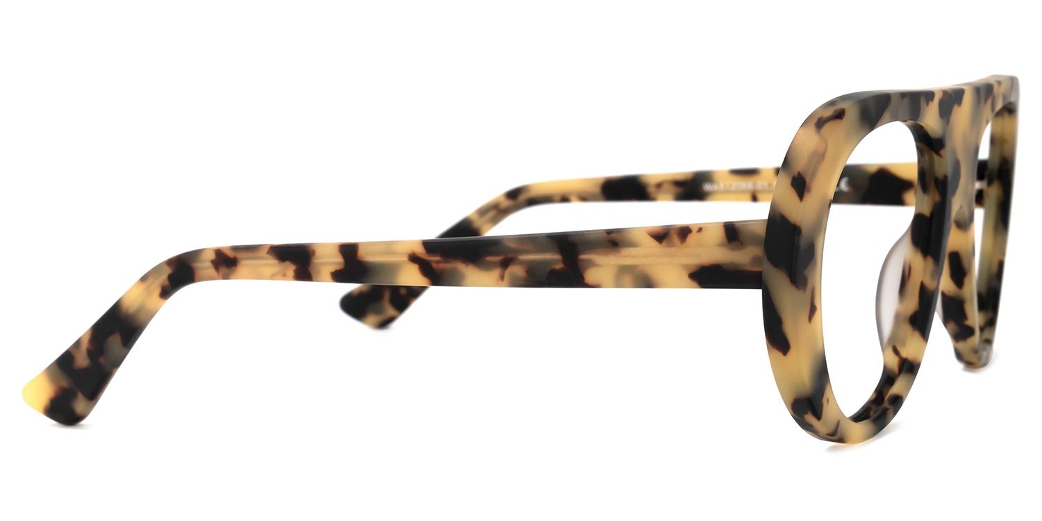 Woollery Geometric Tortoise Glasses | ZEELOOL UK2