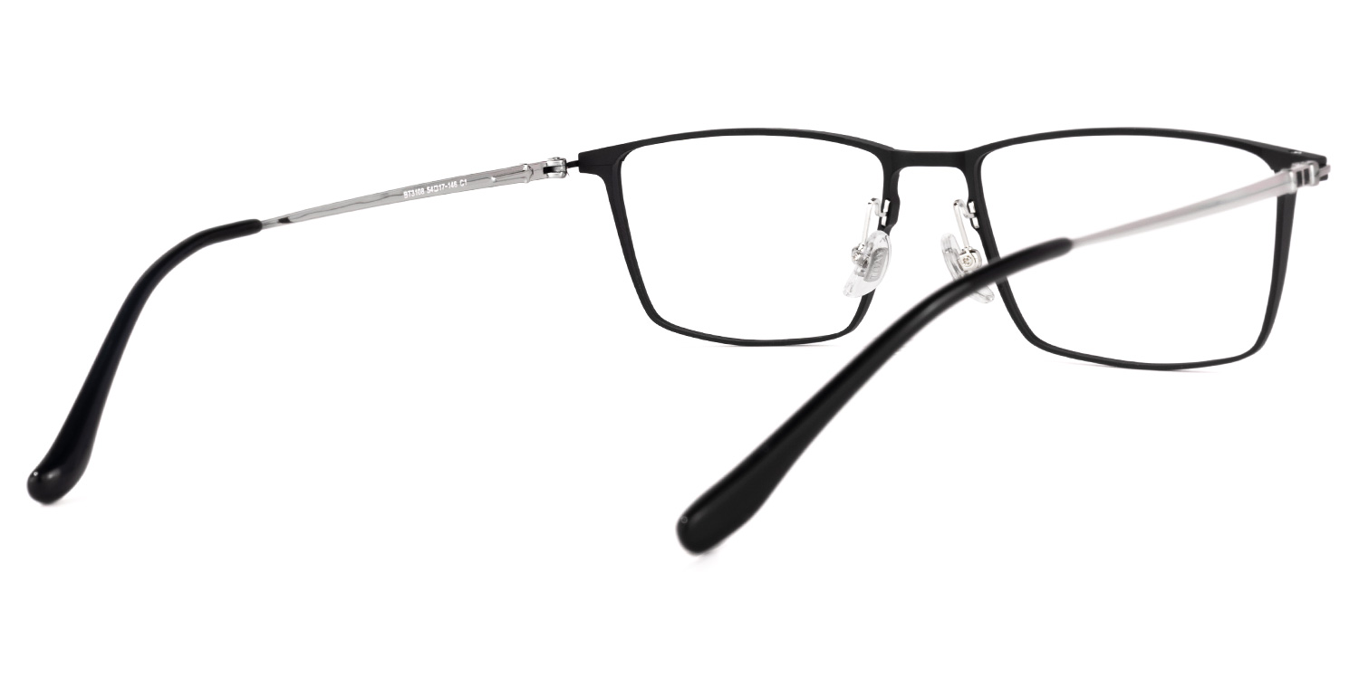 Chiru Square Black Glasses3