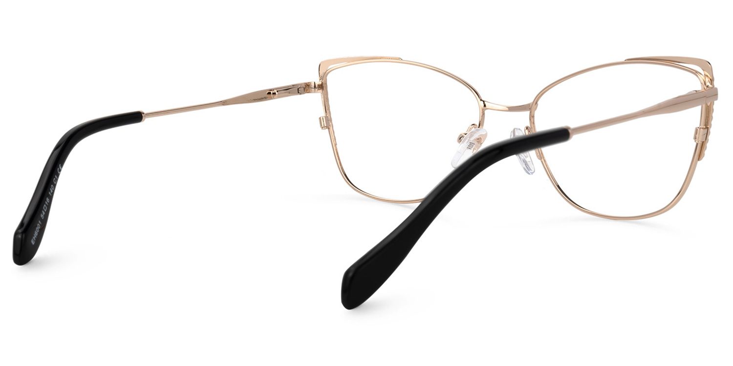 Marett Cateye Black Glasses | ZEELOOL UK3