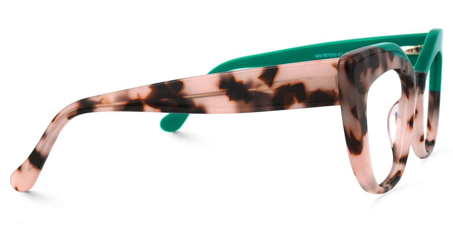 Misha Cateye Pink-Tortoise Glasses | ZEELOOL UK2