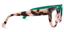 Misha Cateye Pink-Tortoise Glasses2